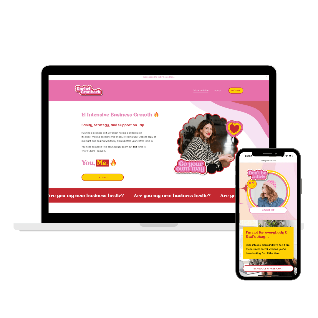 RGB Squarespace Website Design