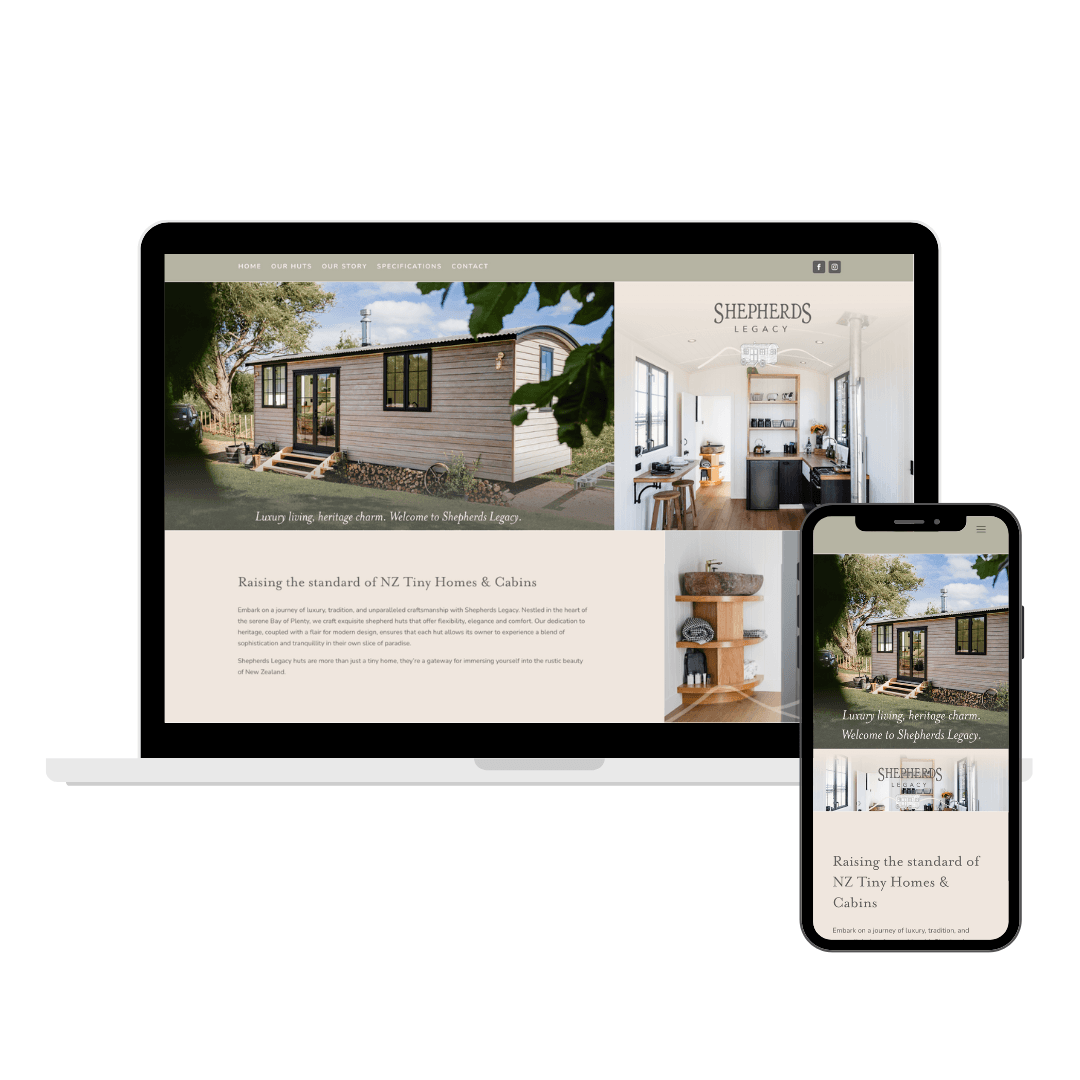 Shepherds Legacy Website Design